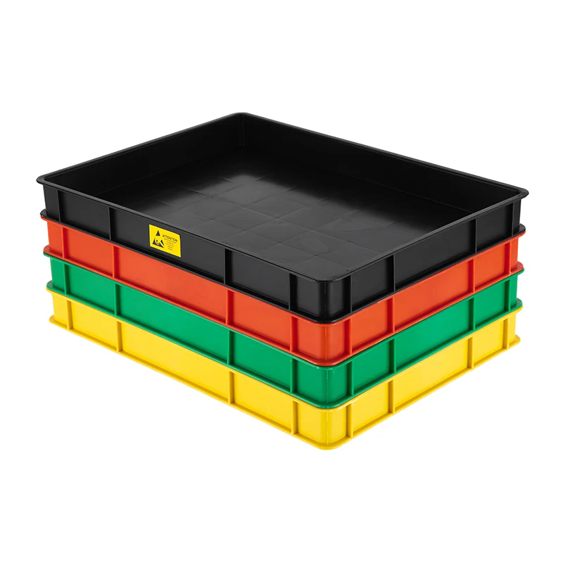 Wie verbessern die ESD -Tabletts den Schutz des elektronischen Komponenten?